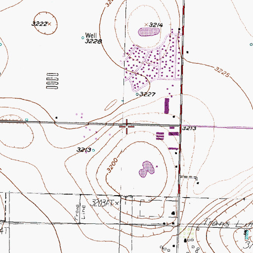 Topographic Map of Summitt Baptist Chapel Church, TX