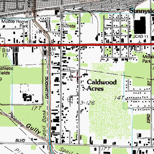 Topographic Map of United Pentecostal Church, TX