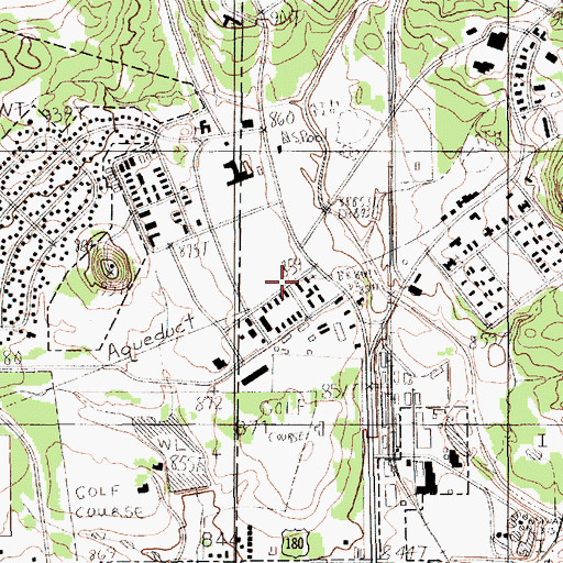 Topographic Map of The Church of Jesus Christ of Latter Day Saints, TX