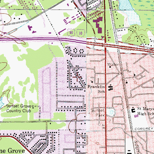 Topographic Map of Greater New Rising Star Baptist Church, TX