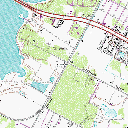 Topographic Map of Filipino International Baptist Church, TX