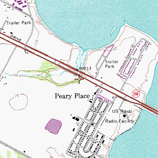 Topographic Map of Covenant Baptist Church, TX