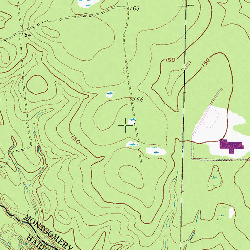 Topographic Map of Lord of Life Lutheran Church, TX