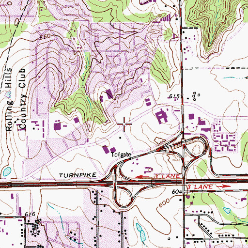 Topographic Map of Shepherd of Life Lutheran Church, TX