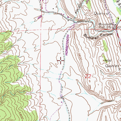 Topographic Map of Charles Hansen Feeder Canal, CO
