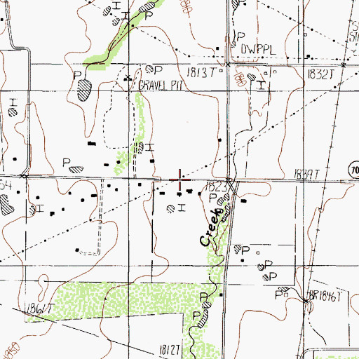 Topographic Map of Beltway Park Baptist Church, TX