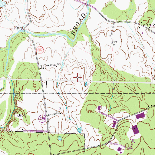 Topographic Map of Dulles Processing and Distribution Center, VA