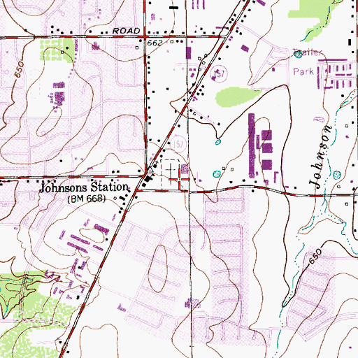Topographic Map of Mary Le Bone Spring, TX