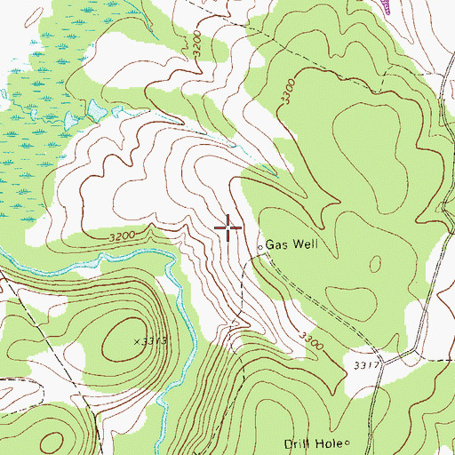 Topographic Map of Canaan Valley National Wildlife Refuge, WV