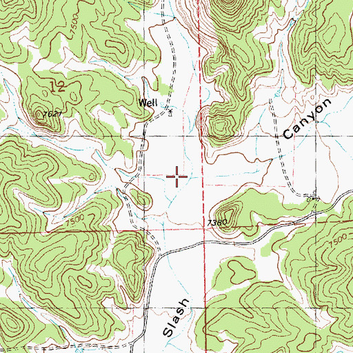 Topographic Map of Nester Draw, NM