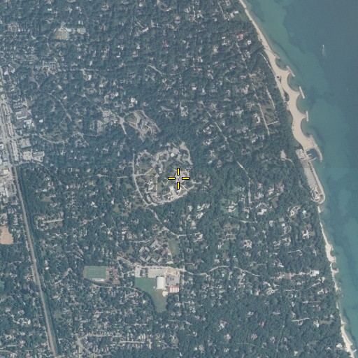 Aerial/Satellite Image of Donnelley Library, IL
