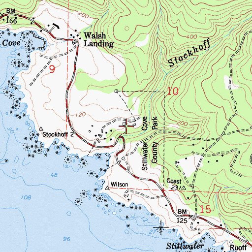 Topographic Map of Fort Ross Schoolhouse (historical), CA