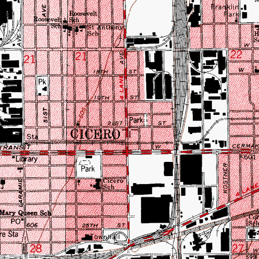 Topographic Map of Maranatha Revival Church, IL
