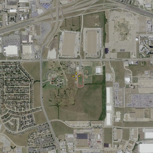 Aerial/Satellite Image of First Baptist Athletic Complex, TX