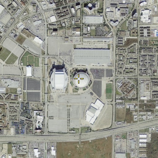 Aerial/Satellite Image of Astrodome, TX