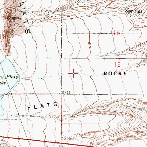 Topographic Map of Smart Ditch, CO