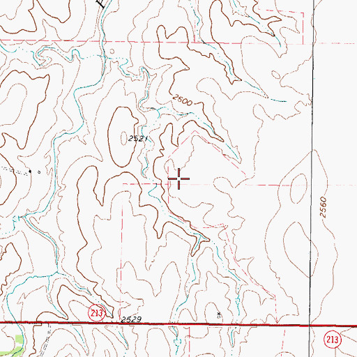 Topographic Map of Gene Howe Wildlife Management Area - Murphy Unit, TX