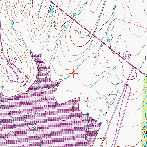 Topographic Map of Friendship Park, TX