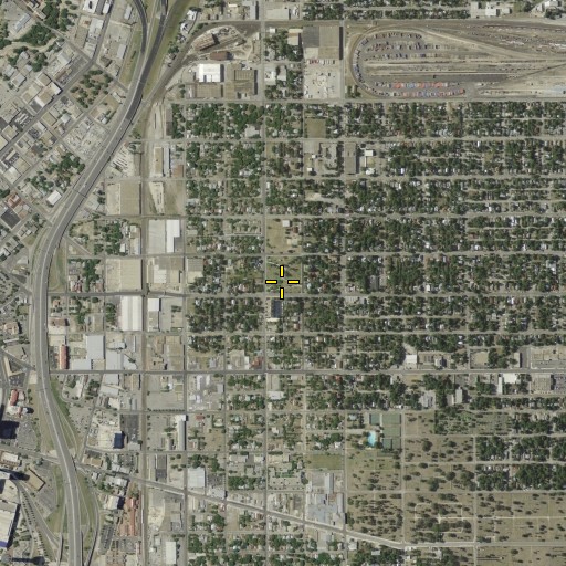 Aerial/Satellite Image of Dignowity Park, TX