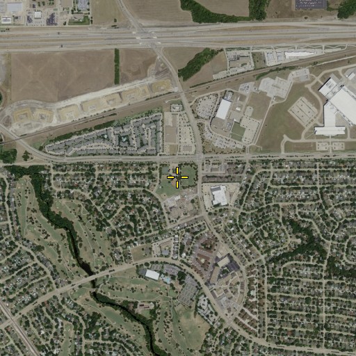 Aerial/Satellite Image of Custer Park, TX