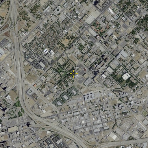 Aerial/Satellite Image of Central Square Park, TX