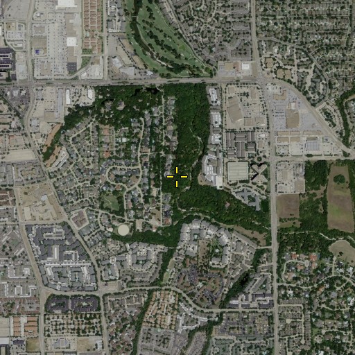 Aerial/Satellite Image of Celestial Park, TX