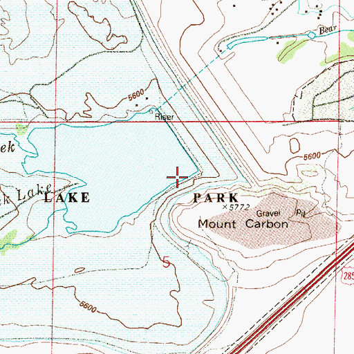 Topographic Map of Warrior Canal, CO