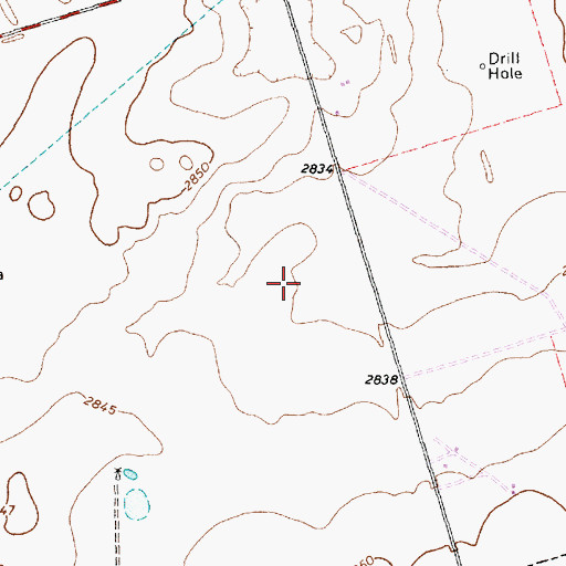 Topographic Map of C J Kelly Park, TX