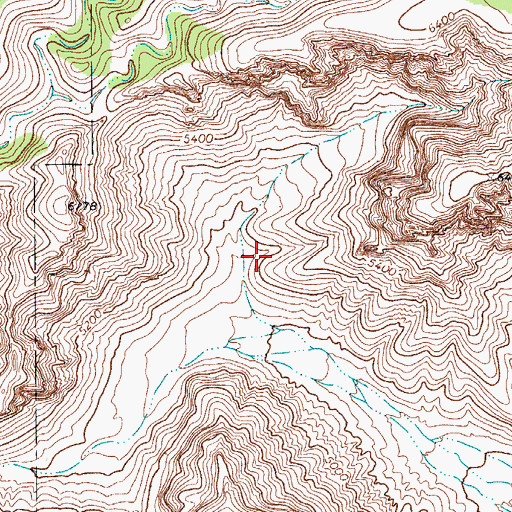 Topographic Map of Sierra Diablo Wildlife Management Area, TX