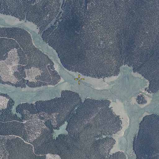 Aerial/Satellite Image of Hooper Trail, CO