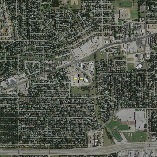 Aerial/Satellite Image of Mayfair Park, TX