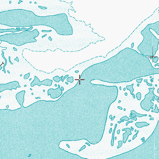 Topographic Map of Welder Flats Wildlife Management Area, TX