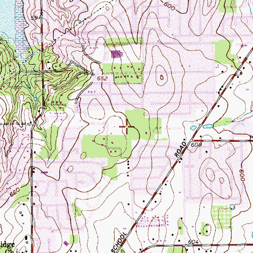 Topographic Map of Thora Hart Park, TX
