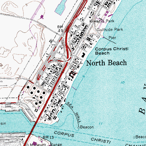 Topographic Map of Timon Park, TX