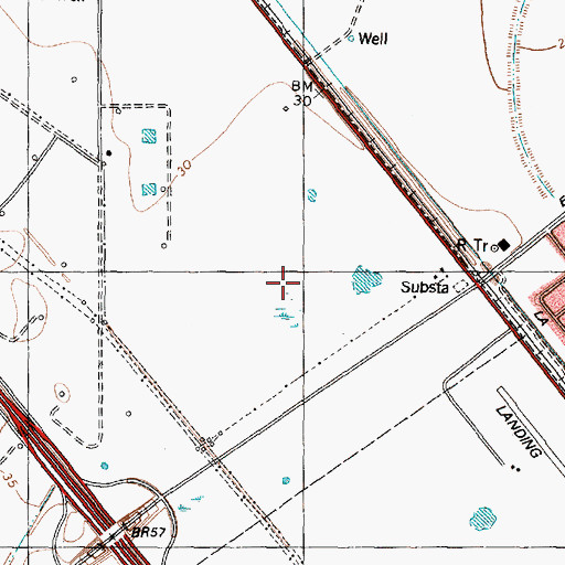 Topographic Map of Sterling Knoll Park, TX