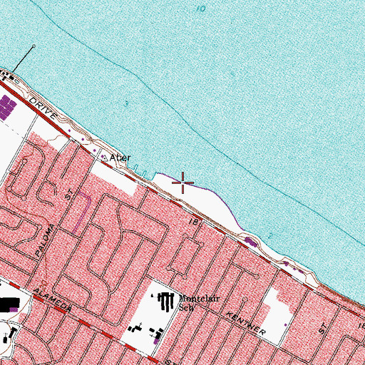 Topographic Map of Swantner Park, TX