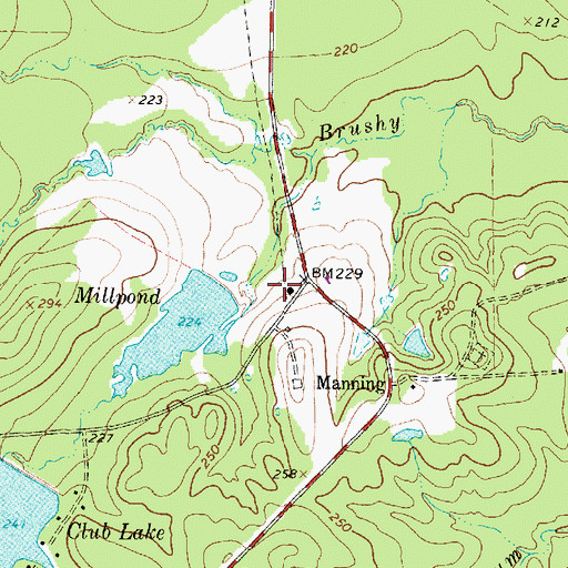 Topographic Map of Gibbs-Flournoy House, TX