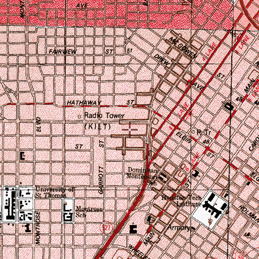 Topographic Map of Ezekial and Mary Jane Miller House, TX