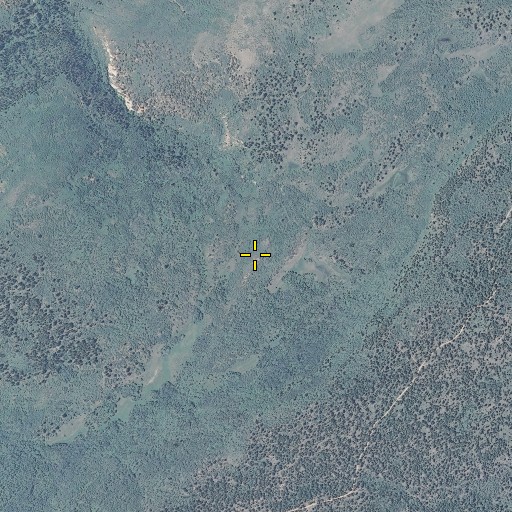 Aerial/Satellite Image of North Love Mesa Bench, CO
