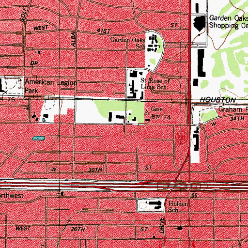 Topographic Map of Bill Mraz Dance Hall, TX