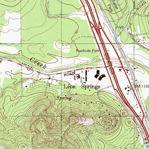 Topographic Map of Plehwe Complex, TX