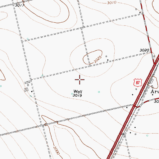 Topographic Map of Lamesa Farm Workers Community Historic District, TX