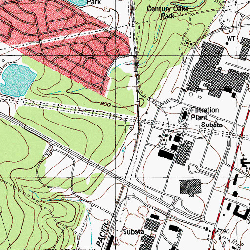 Topographic Map of Edward H Rogers Homestead, TX