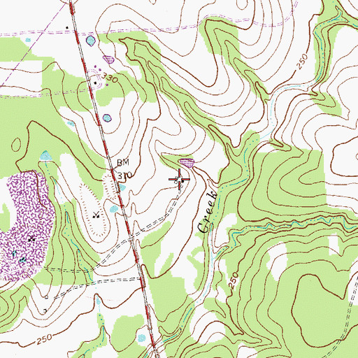 Topographic Map of Zimmerscheidt-Leyendecker House, TX