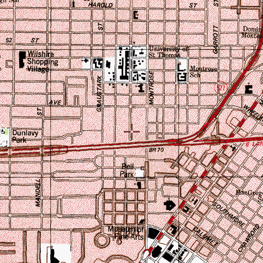 Topographic Map of Sterling-Berry House, TX