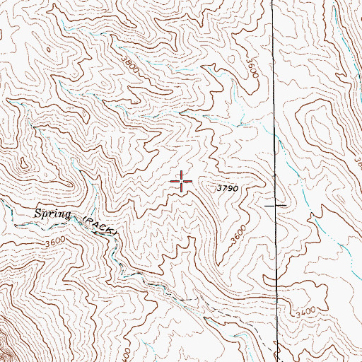 Topographic Map of Elephant Tusk Trail, TX