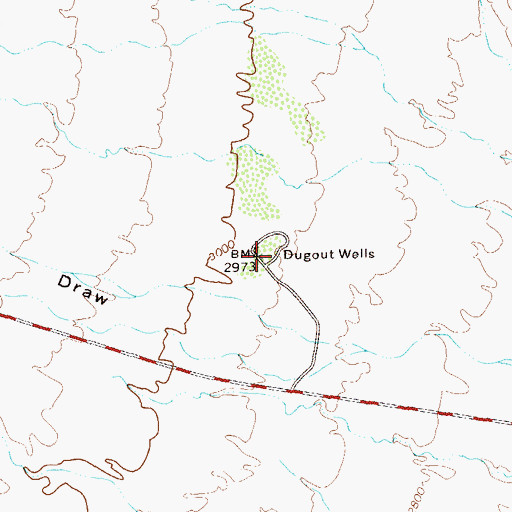 Topographic Map of Chihuahuan Desert Nature Trail, TX