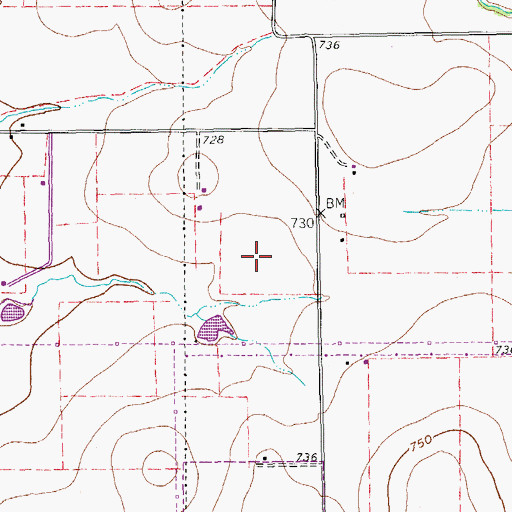 Topographic Map of Carpenter Park Trail, TX