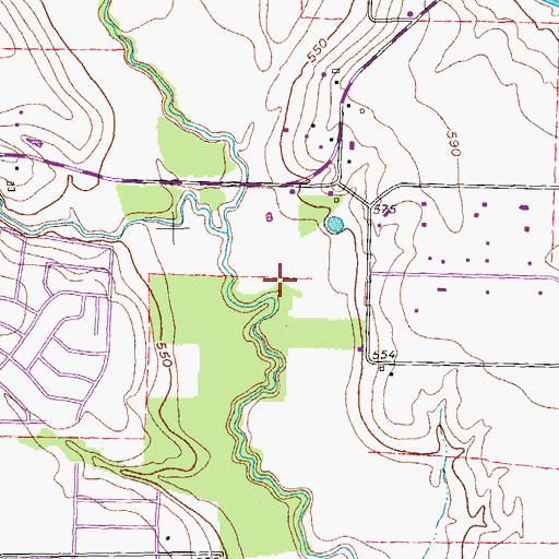 Topographic Map of Bob Woodruff Trail, TX