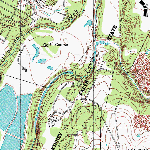 Topographic Map of Rock Shelter Trail, TX